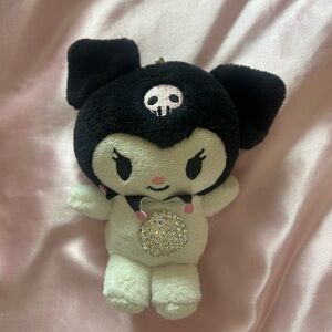 Kuromi Plush Toy - Black and White